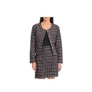 Bagatelle Bloomingdale’sTweed Cropped Jacket skirt set. long sleeve. Sz: L